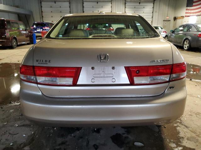 1HGCM66594A097255 - 2004 HONDA ACCORD EX TAN photo 6