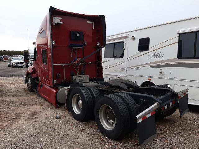 1XKYDP9X4HJ165589 - 2017 KENWORTH CONSTRUCTI T680 RED photo 3