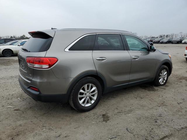 5XYPG4A32HG193106 - 2017 KIA SORENTO LX GRAY photo 3