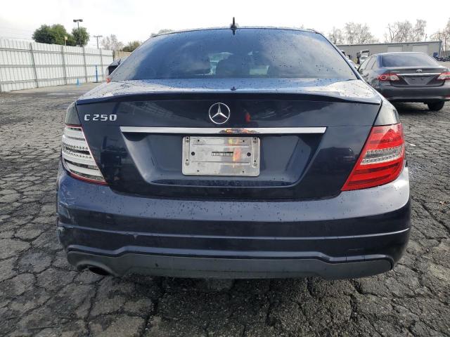 WDDGF4HB0DA852073 - 2013 MERCEDES-BENZ C 250 BLUE photo 6