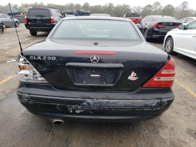 WDBKK49F93F291468 - 2003 MERCEDES-BENZ SLK 230 KOMPRESSOR BLACK photo 6