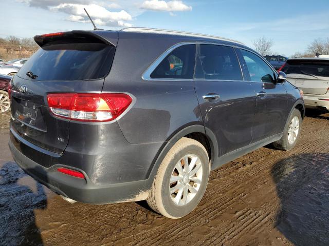 5XYPG4A52HG252639 - 2017 KIA SORENTO LX GRAY photo 3