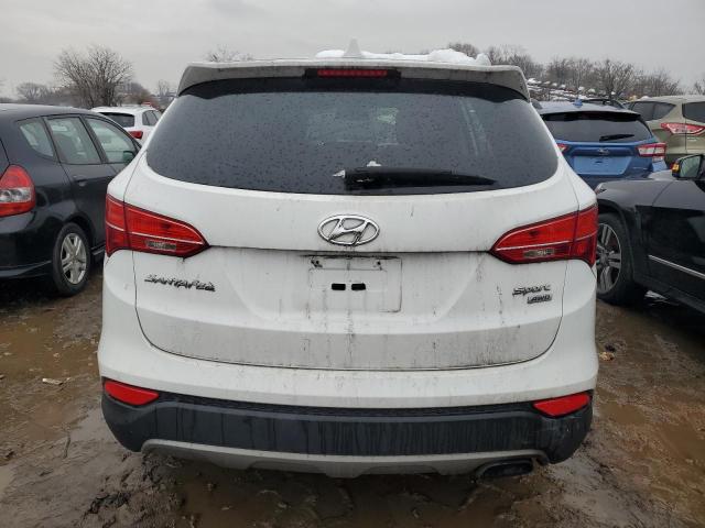 5XYZTDLB2GG349569 - 2016 HYUNDAI SANTA FE S WHITE photo 6