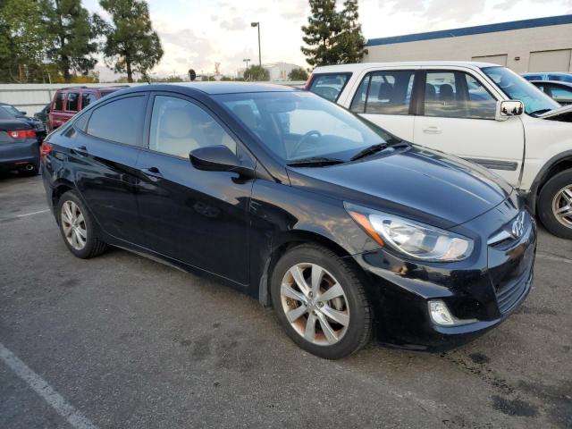 KMHCU4AE7CU234180 - 2012 HYUNDAI ACCENT GLS BLACK photo 4