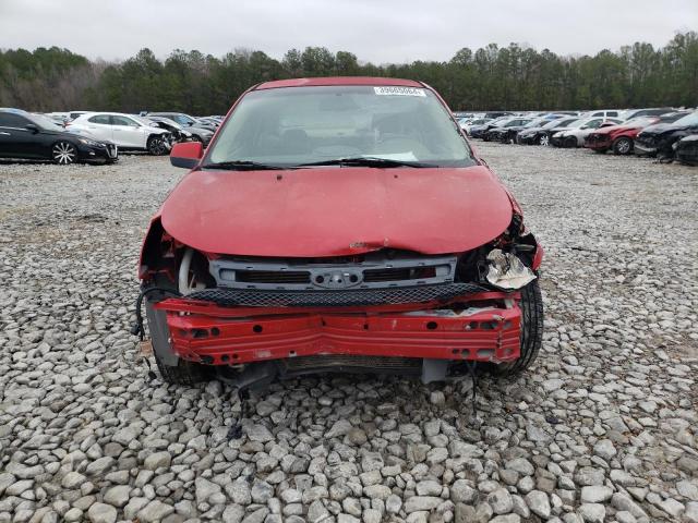 1FAHP33N78W138429 - 2008 FORD FOCUS SE RED photo 5