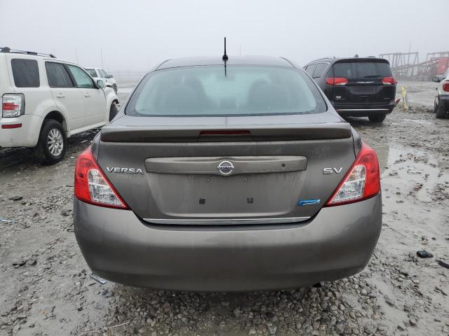 3N1CN7AP4EL828889 - 2014 NISSAN VERSA S SILVER photo 6