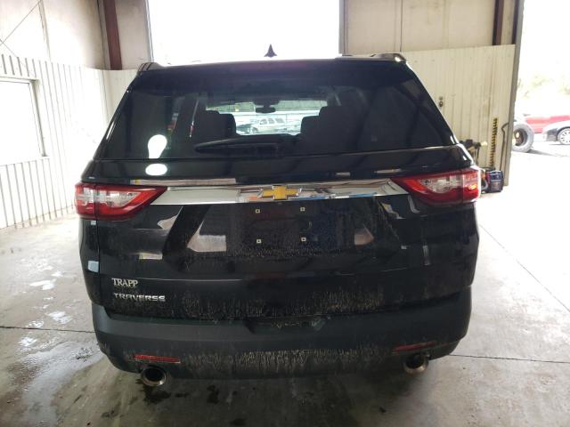 1GNERFKW0LJ207963 - 2020 CHEVROLET TRAVERSE LS BLACK photo 6