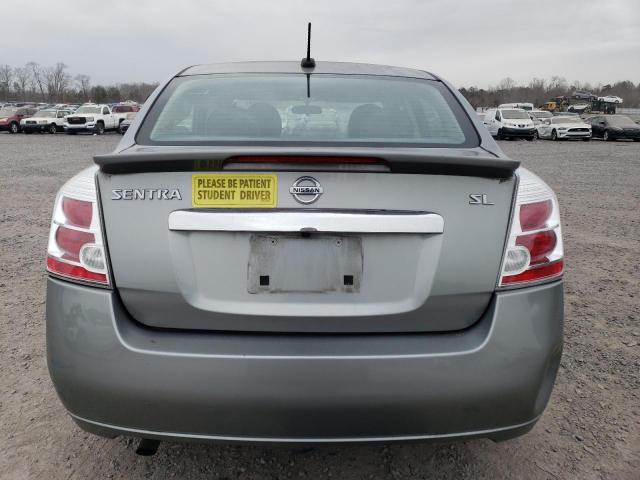 3N1AB6AP4CL622365 - 2012 NISSAN SENTRA 2.0 GRAY photo 6