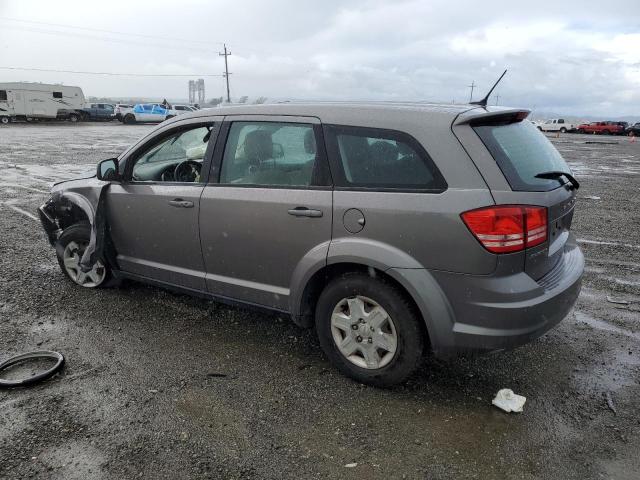 3C4PDCAB3CT203931 - 2012 DODGE JOURNEY SE GRAY photo 2