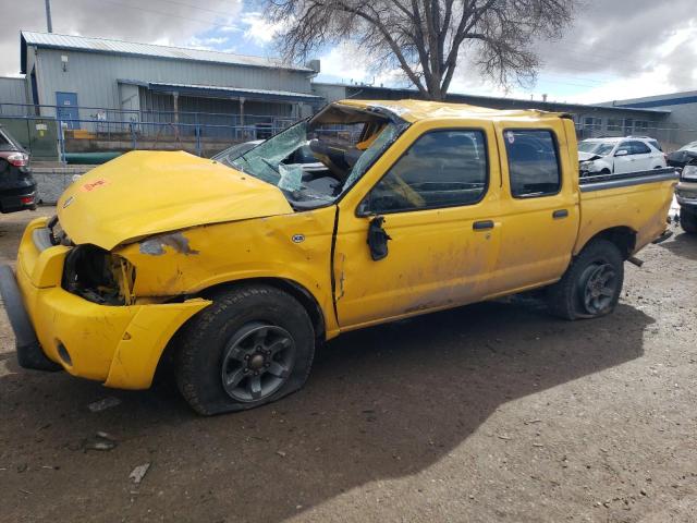 1N6ED27T74C400290 - 2004 NISSAN FRONTIER CREW CAB XE V6 YELLOW photo 1