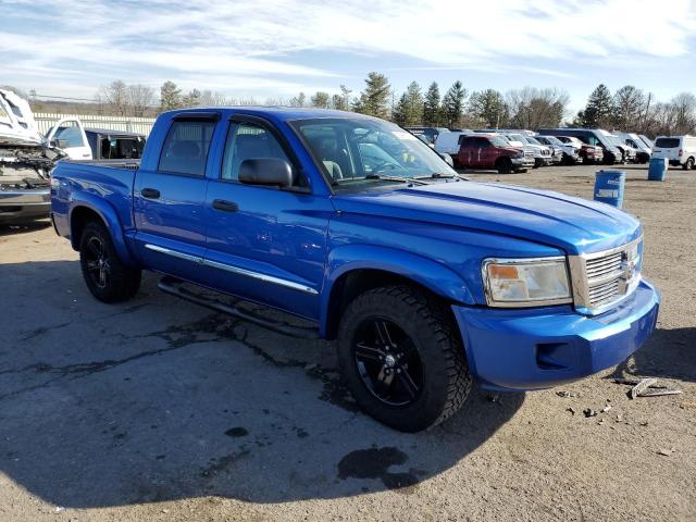 1D7HW58N68S594730 - 2008 DODGE DAKOTA QUAD LARAMIE BLUE photo 4