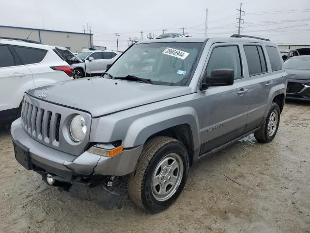 1C4NJRBB3FD381592 - 2015 JEEP PATRIOT SPORT GRAY photo 1