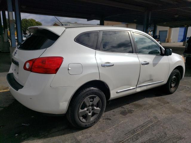 JN8AS5MT2DW032536 - 2013 NISSAN ROGUE S WHITE photo 3