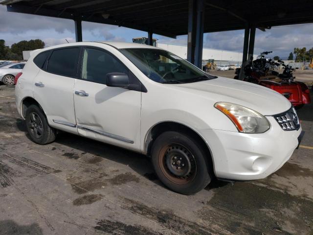 JN8AS5MT2DW032536 - 2013 NISSAN ROGUE S WHITE photo 4