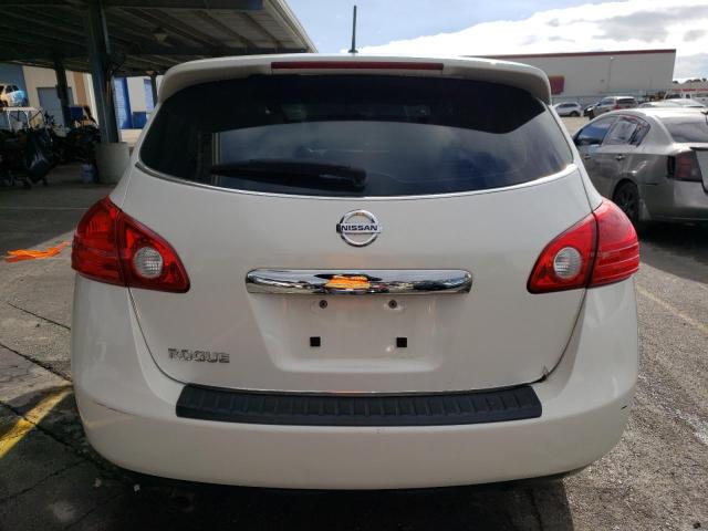 JN8AS5MT2DW032536 - 2013 NISSAN ROGUE S WHITE photo 6