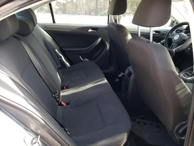3VW2K7AJ1DM309432 - 2013 VOLKSWAGEN JETTA BASE رمادي صورة 10
