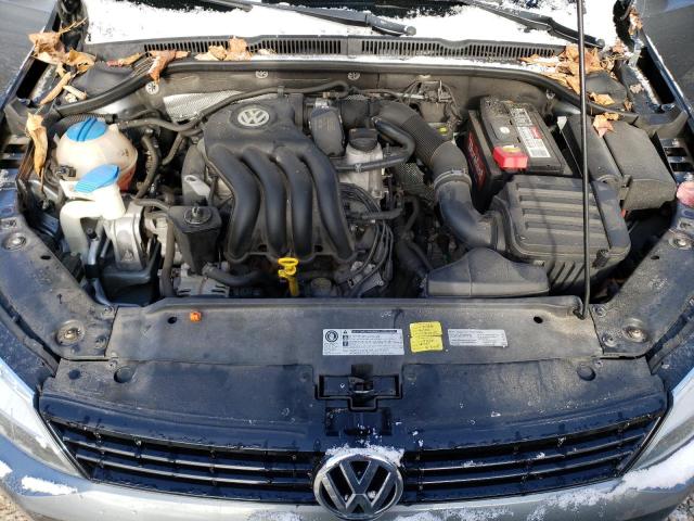 3VW2K7AJ1DM309432 - 2013 VOLKSWAGEN JETTA BASE رمادي صورة 11