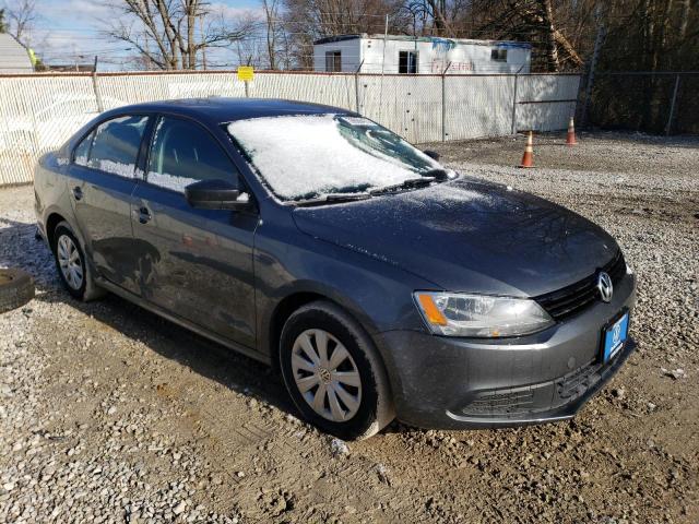 3VW2K7AJ1DM309432 - 2013 VOLKSWAGEN JETTA BASE رمادي صورة 4