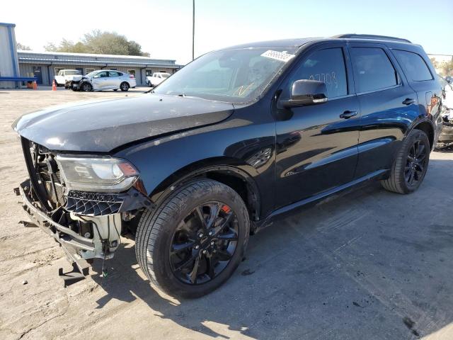 1C4RDHDG7HC680605 - 2017 DODGE DURANGO GT BLACK photo 1