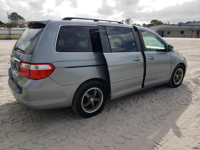 2FNRL38826B033845 - 2006 HONDA ODYSSEY BLUE photo 3