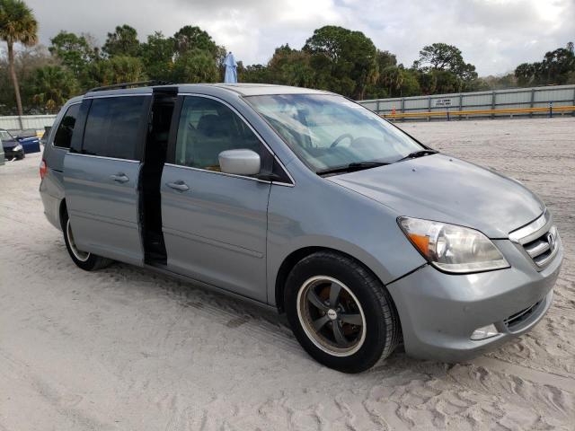 2FNRL38826B033845 - 2006 HONDA ODYSSEY BLUE photo 4