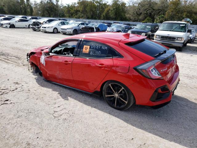 SHHFK7H41MU404760 - 2021 HONDA CIVIC SPORT 红色 照片 2