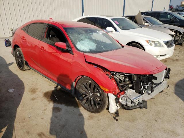 SHHFK7H41MU404760 - 2021 HONDA CIVIC SPORT RED photo 4