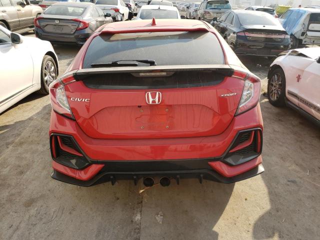 SHHFK7H41MU404760 - 2021 HONDA CIVIC SPORT 红色 照片 6