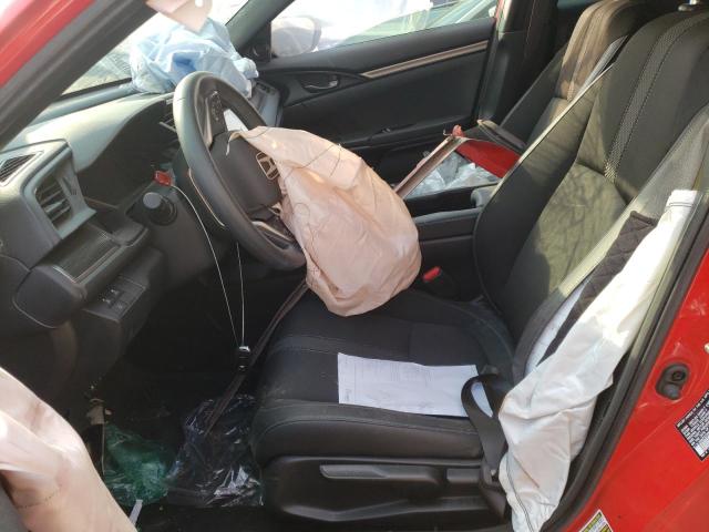 SHHFK7H41MU404760 - 2021 HONDA CIVIC SPORT 红色 照片 7