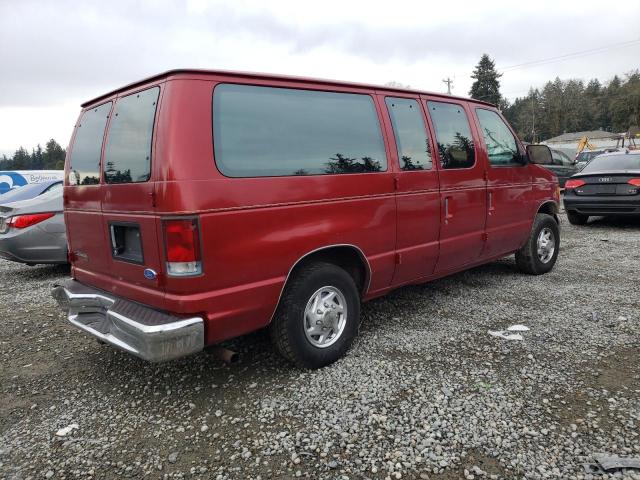 1FMEE1167VHA43898 - 1997 FORD ECONOLINE E150 RED photo 3