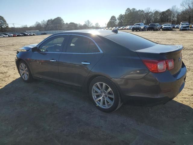 1G11H5SA5DF322838 - 2013 CHEVROLET MALIBU LTZ ნაცრისფერი ფოტო 2