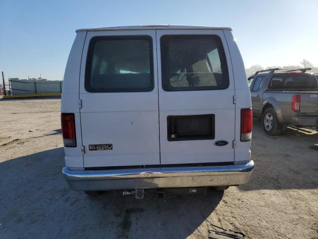 1FBNE31L55HA92091 - 2005 FORD ECONOLINE E350 SUPER DUTY WAGON WHITE photo 6