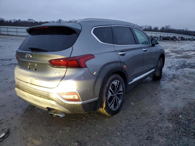 5NMS53AA2KH107380 - 2019 HYUNDAI SANTA FE LIMITED GRAY photo 3