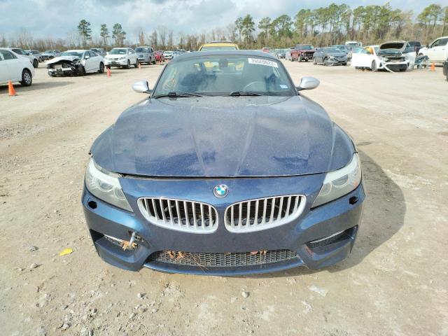 WBALM1C54CE633717 - 2012 BMW Z4 SDRIVE3 BLUE photo 5