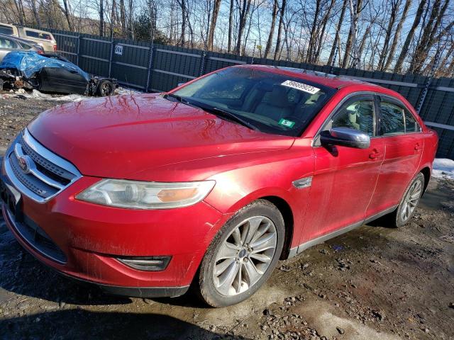 1FAHP2FW0AG168127 - 2010 FORD TAURUS LIMITED RED photo 1