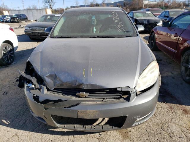 2G1WT58K189170883 - 2008 CHEVROLET IMPALA LT GRAY photo 5