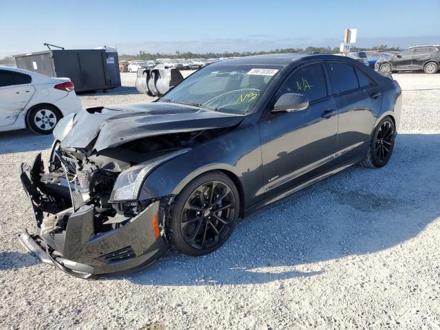 1G6AN5SY1H0166192 - 2017 CADILLAC ATS-V GRAY photo 1