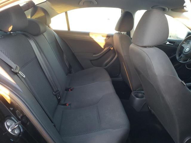 3VW2K7AJ9CM304669 - 2012 VOLKSWAGEN JETTA BASE BLACK photo 10