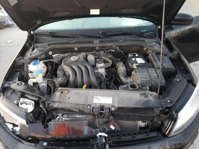 3VW2K7AJ9CM304669 - 2012 VOLKSWAGEN JETTA BASE BLACK photo 11
