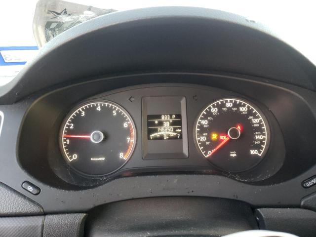 3VW2K7AJ9CM304669 - 2012 VOLKSWAGEN JETTA BASE BLACK photo 9