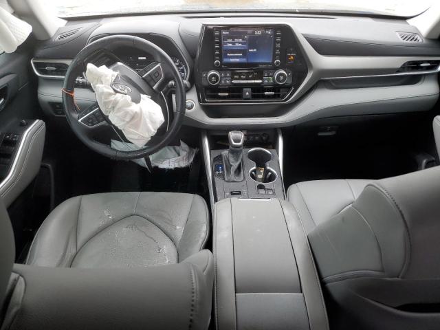 5TDGZRAH5MS535793 - 2021 TOYOTA HIGHLANDER XLE BLACK photo 8