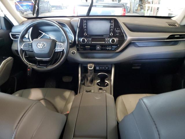 5TDGZRAH7LS017926 - 2020 TOYOTA HIGHLANDER XLE GRAY photo 8