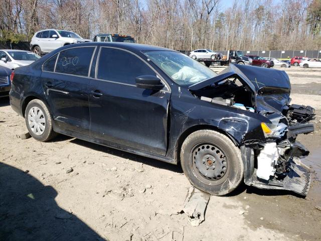 3VW2K7AJ4FM338278 - 2015 VOLKSWAGEN JETTA BASE Սև լուսանկար 4