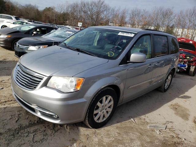 2C4RC1BG2ER326880 - 2014 CHRYSLER TOWN & COU TOURING SILVER photo 1