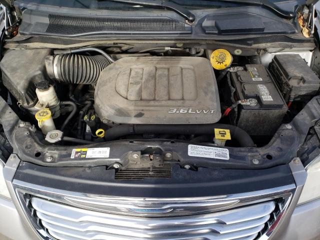 2C4RC1BG2ER326880 - 2014 CHRYSLER TOWN & COU TOURING SILVER photo 11