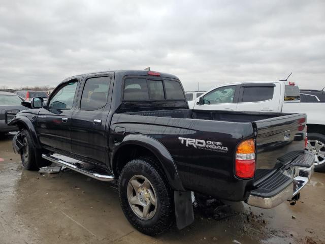5TEGN92N83Z262737 - 2003 TOYOTA TACOMA DOUBLE CAB PRERUNNER BLACK photo 2