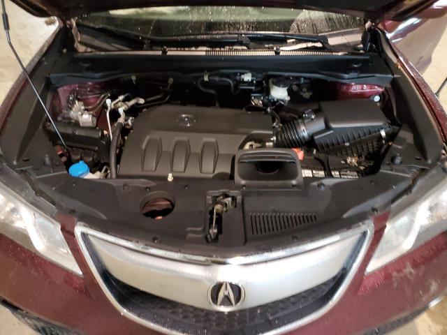 5J8TB4H59DL016881 - 2013 ACURA RDX TECHNOLOGY MAROON photo 12