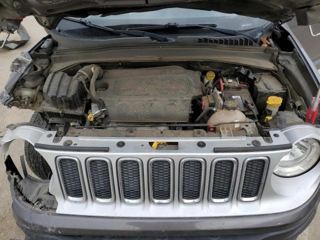 ZACCJADB8HPE54689 - 2017 JEEP RENEGADE LIMITED GRAY photo 11