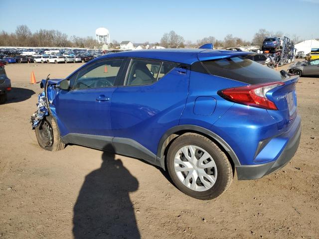 JTNKHMBX9K1022624 - 2019 TOYOTA C-HR XLE BLUE photo 2