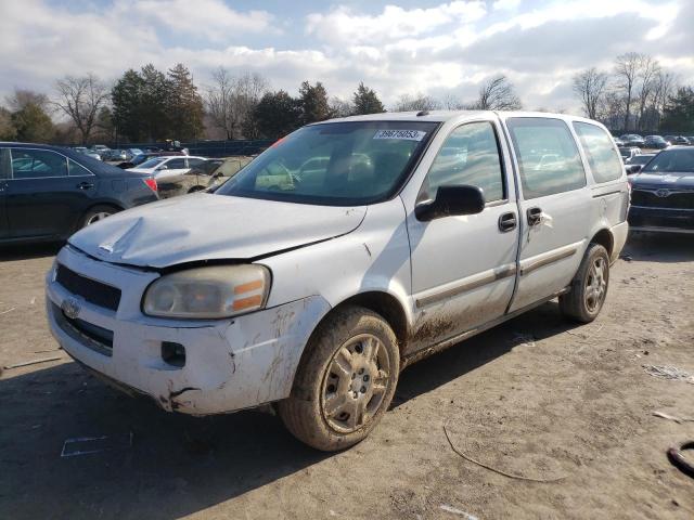 1GBDV131X8D162093 - 2008 CHEVROLET UPLANDER INCOMPLETE WHITE photo 1